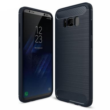 Borstat silikon TPU skal Samsung Galaxy S8 (SM-G950F)  - Blå