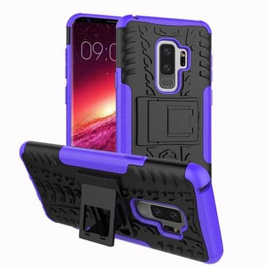 Stöttåligt skal med ställ Samsung Galaxy S9 Plus (SM-G965F)  - Lila