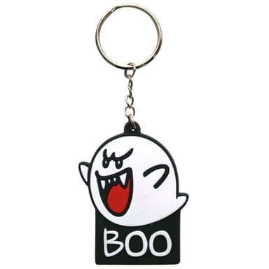 Nyckelring Nintendo - Boo (gummi)
