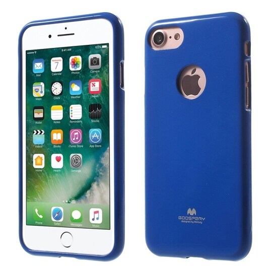 Mercury Jelly Case Apple iPhone 7  - Blå