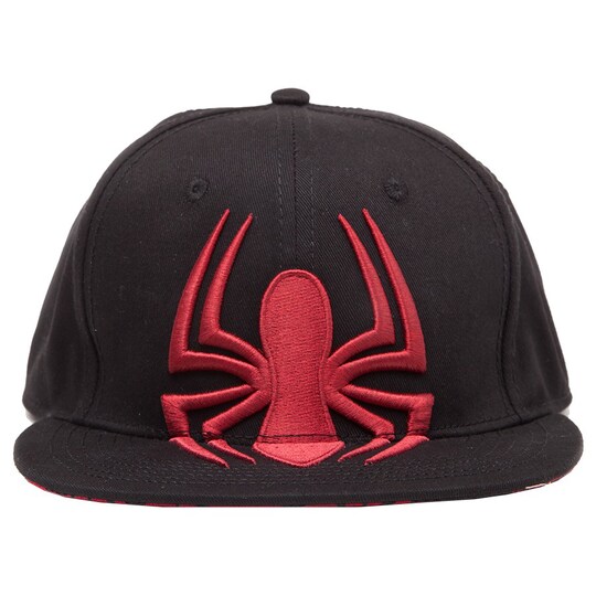Marvel Spiderman keps (svart, röd)
