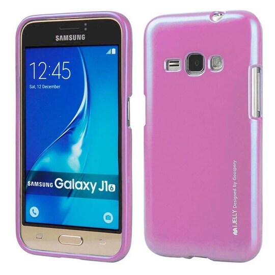 Mercury i Jelly Metal skal Samsung Galaxy J1 2016 (SM-J120F)  - Rosa