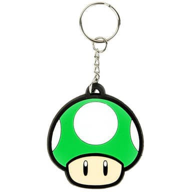 Nyckelring Nintendo - One-Up Mushroom (gummi)