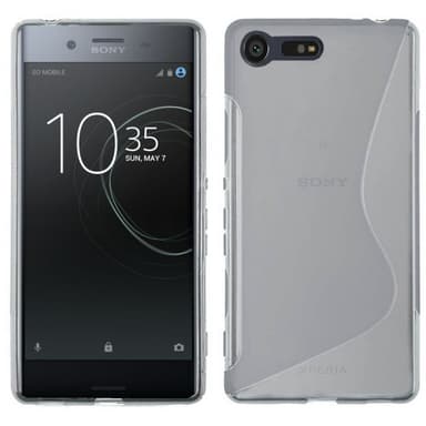S Line silikon skal Sony Xperia XZ Premium (G8141)  - Grå