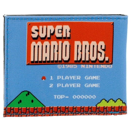 Plånbok bi-fold Nintendo - 1985 Super Mario Bros design