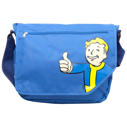 Fallout 4 Vault Boy messenger väska (blå)