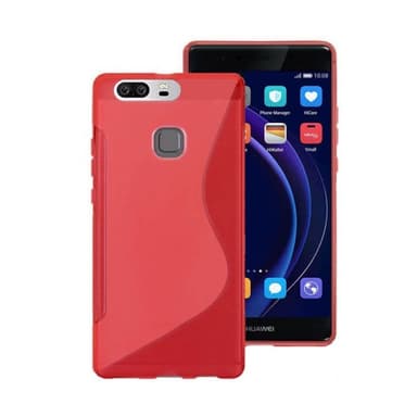 S Line silikon skal Huawei Honor 8 (FRD-L09)  - Röd