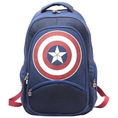 Marvel Captain America Cap's ryggsäck (blå)