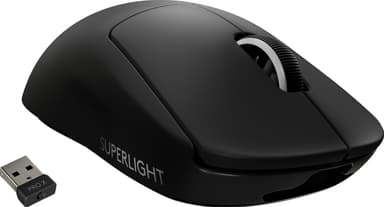 Logitech G PRO X SUPERLIGHT 2 LIGHTSPEED Wireless Gaming Mouse, Black