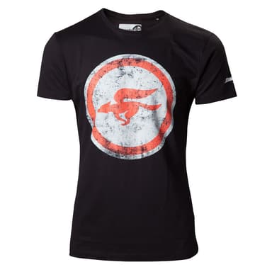 T-shirt Nintendo - Starfox tema svart (M)