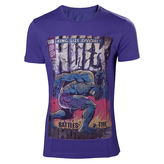 T-shirt Marvel - Hulken lila (XL)