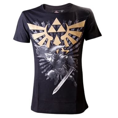 T-shirt The Legend of Zelda - Link svart (XXL) T-shirt The Legend of Zelda - Link svart (XXL)