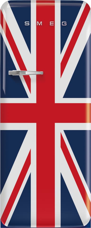 Smeg 50 s style Kylskåp med frysfack FAB28RDUJ5 (Union Jack)