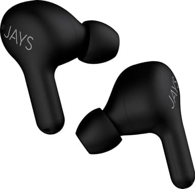 Jays t-Seven True Wireless in ear-hörlurar (svarta)