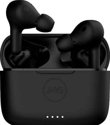 Jays t-Seven True Wireless in ear-hörlurar (svarta)