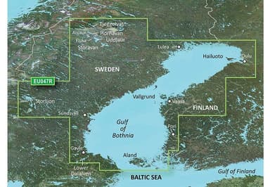 Garmin Gulf of Bothnia Garmin VEU047R - BlueChart g3 Vision mSD/SD