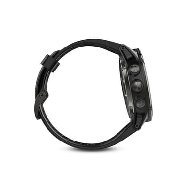 Garmin Skiffergrå fenix 5X Sapphire med svart armband