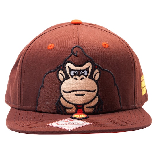 Nintendo Donkey Kong keps (brun)