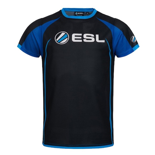 ESL t-shirt (XL) (blå)