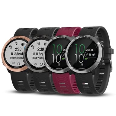 Garmin Forerunner® 645 Music, Pulsklocka Skifferfärgad med svart band