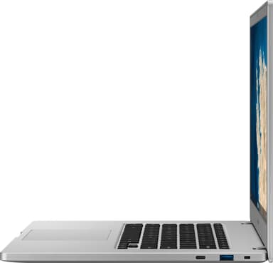 Samsung Chromebook 4+ 15.6" bärbar dator (platinum titan)