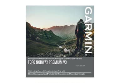 Garmin TOPO Norge Premium v3, Region 1 – Sorvest Garmin microSD™/SD™ card