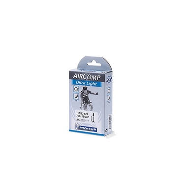 Michelin Aircomp Ultralight Butyl Inner Tube - Presta Valve 60mm, Fits 650x20-23C Tires - View #3