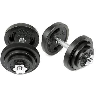 Hammer Sport Dumbbell Set Black 40 kg, Hantelset