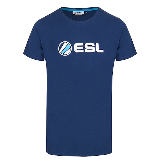 ESL basic t-shirt (XXL) (marinblå)