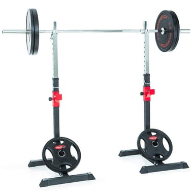 Gymstick Press & Squat Stand, Skivstångsställning