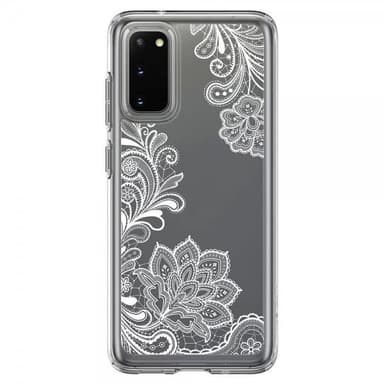 Samsung Galaxy S20 Skal White Mandala