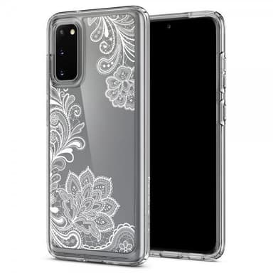 Samsung Galaxy S20 Skal White Mandala