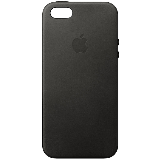 Apple iPhone SE Läderskal (svart)