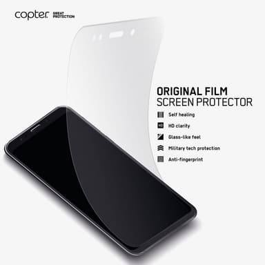 Original Film Skärmskydd till iPhone X/Xs Fram och Baksida