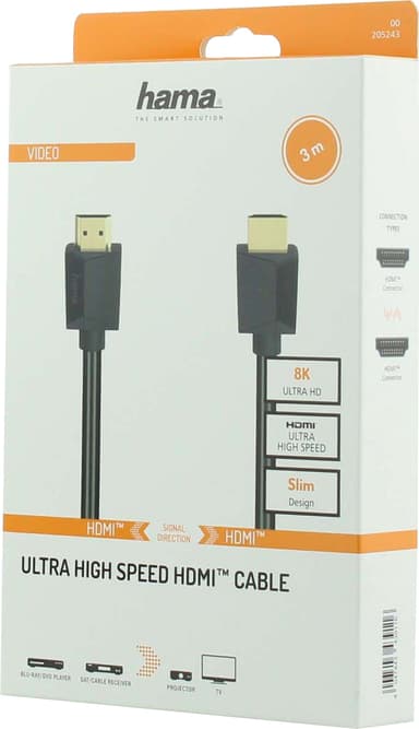 Hama 8K HDMI 2.1-kabel (3 m)
