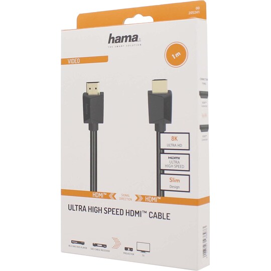 Hama 8K HDMI 2.1-kabel (1m)