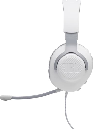 JBL Quantum 100 headset för gaming (vit)