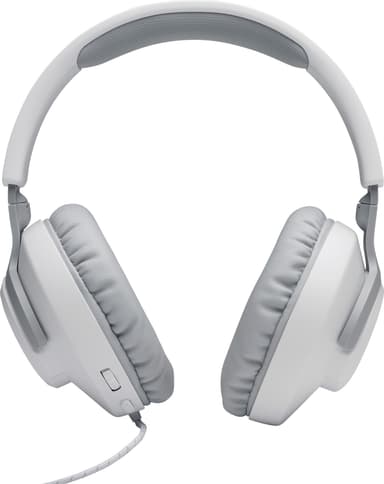 JBL Quantum 100 headset för gaming (vit)