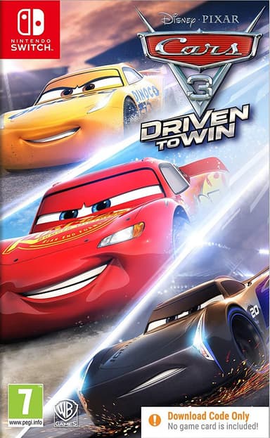 Cars 3: Driven to Win - Code in Box (Switch)