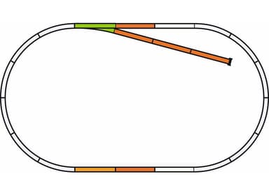 PIKO Rail Set A - Siding B