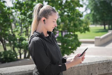 Koss TWS150i true-wireless in-ear hörlurar (svart)