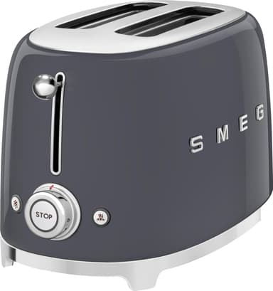 Smeg 50’s Style brödrost TSF01GREU (grå)