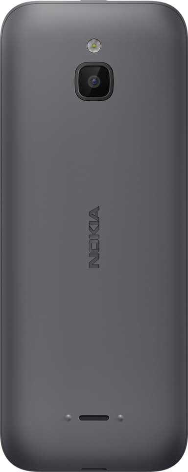 Nokia 6300 4G mobiltelefon (light charcoal)