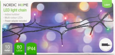 Nordic Home Christmas ljusslinga 4420030 (RGB)