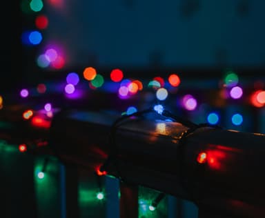 Nordic Home Christmas ljusslinga 4420030 (RGB)