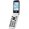 Doro 7081 mobiltelefon (grafit/vit)