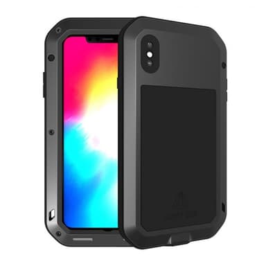 LOVE MEI Powerful Apple iPhone XS Max (6.5")  - Svart