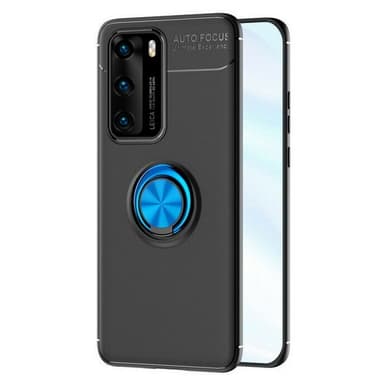 Slim Ring Case Huawei P40 (ANA-AN00)  - Svart/Blå