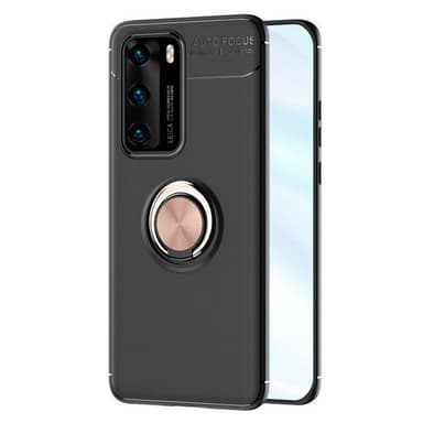 Slim Ring Case Huawei P40 (ANA-AN00)  - Svart/Rosè