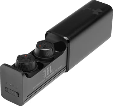 JBL UA Flash X True Wireless in ear-hörlurar (svarta)